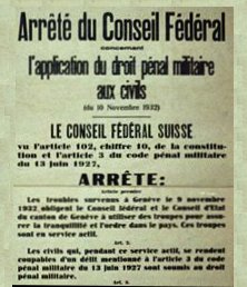 arrt fdral du 11 novembre 1932