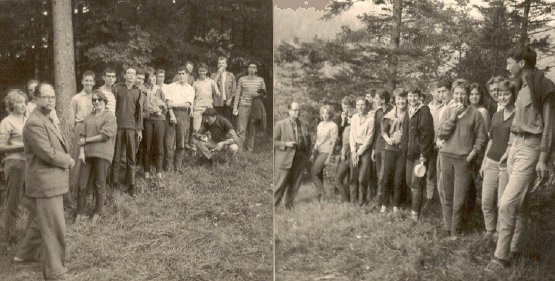 La 5me A 1960 en course d'automne du ct du Doubs