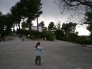 l'espace de jeu de l'cole Freinet en 2009 (on voit  l'arrire le btiment deux) - cliquer pour aggrandir l'image !
