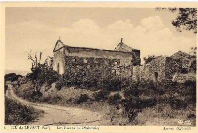 les ruines du pnitencier du Grand Avis