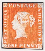 le c�l�bre 'one penny' de 1847