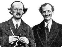 Auguste et Jean Piccard, ns tous deux le 28 janvier 1884  Ble (Suisse)