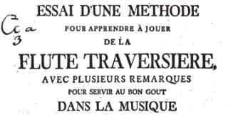 intressant essai de Joachim Quantz, paru en 1752, disponible gratuitement sur internet, au format pdf, plus de 300 pages, 21 mgaoctets